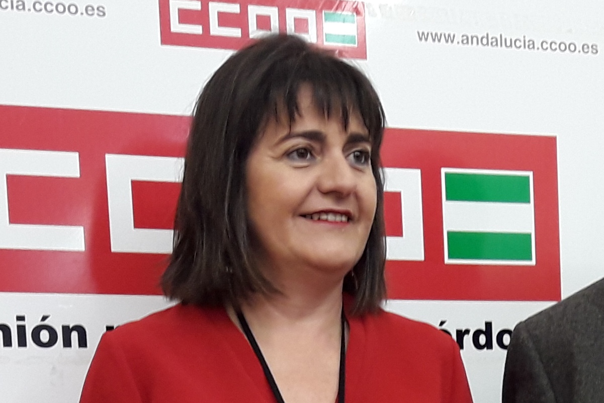 Marina Borrego Martínez. Secretaria Provincial de CC.OO.
