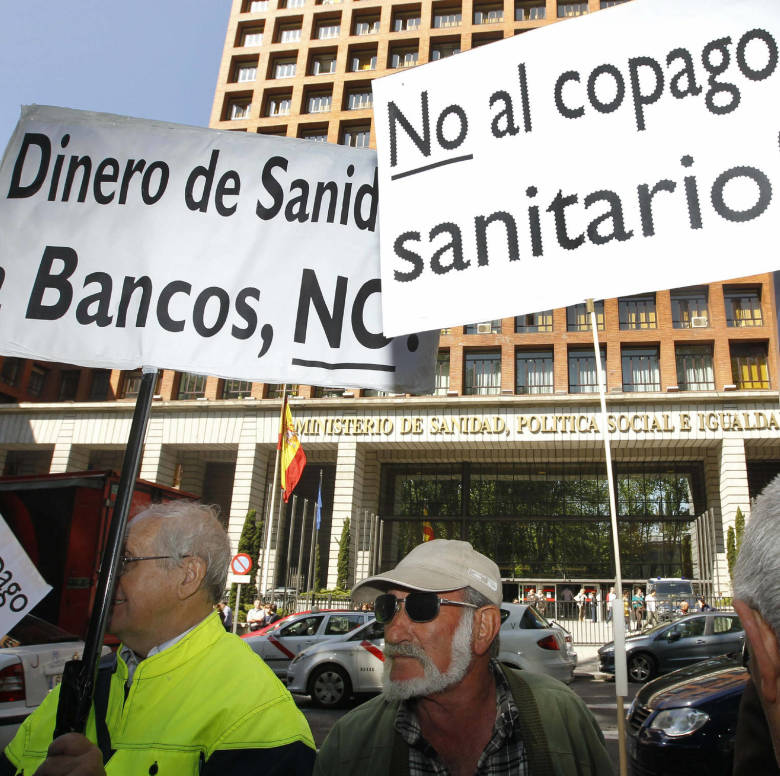 El copago y los beneficios de farmaindustria