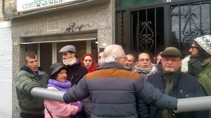 Paralizado el desahucio de Samina