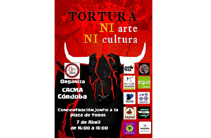 EQUO se suma a la concentración organizada por PACMA y pide a la AECC que deje de recaudar fondos a consta del sufrimiento animal
