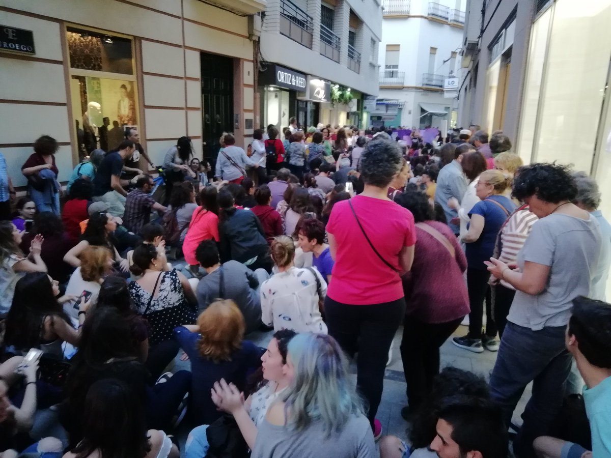 Al-Zahara se suma a las protestas del movimiento feminista por la sentencia dictada contra «La Manada»