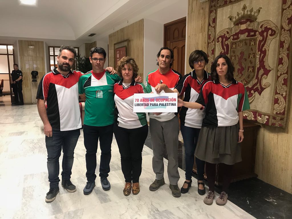 Apoyo del grupo municipal de IU al pueblo palestino
