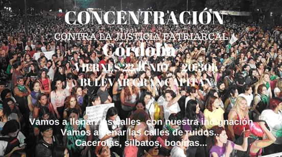 Rechazo profundo a la puesta en libertad provisional de los integrantes de La Manada