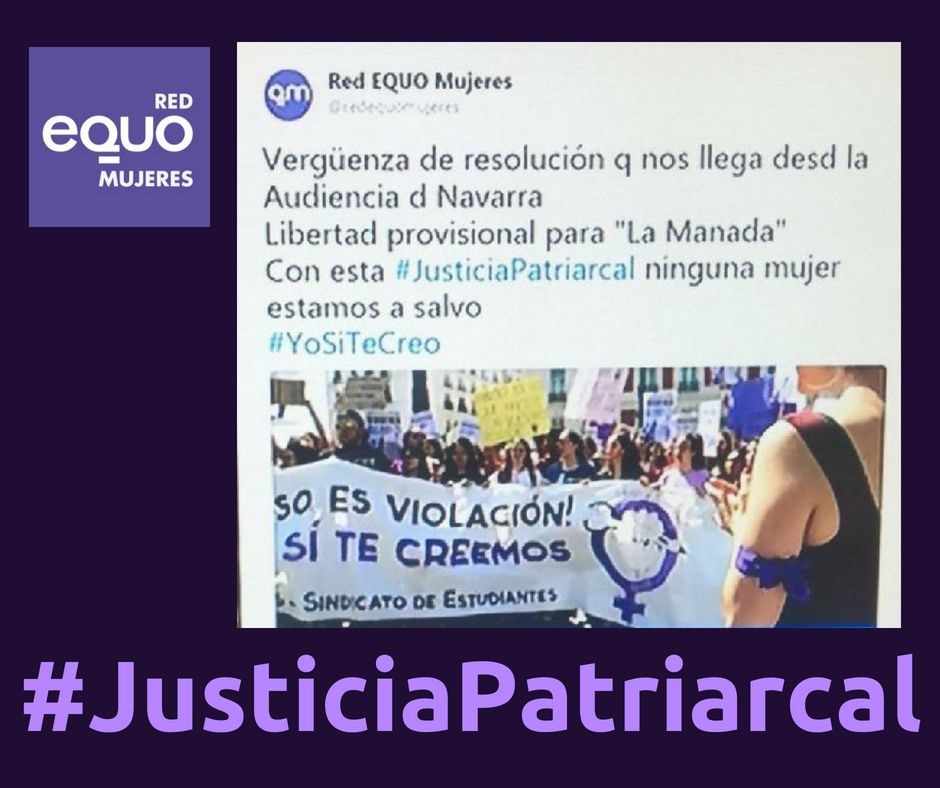 ¡Las Violencias Machistas nos  matan, el Sistema Judicial Patriarcal nos remata!