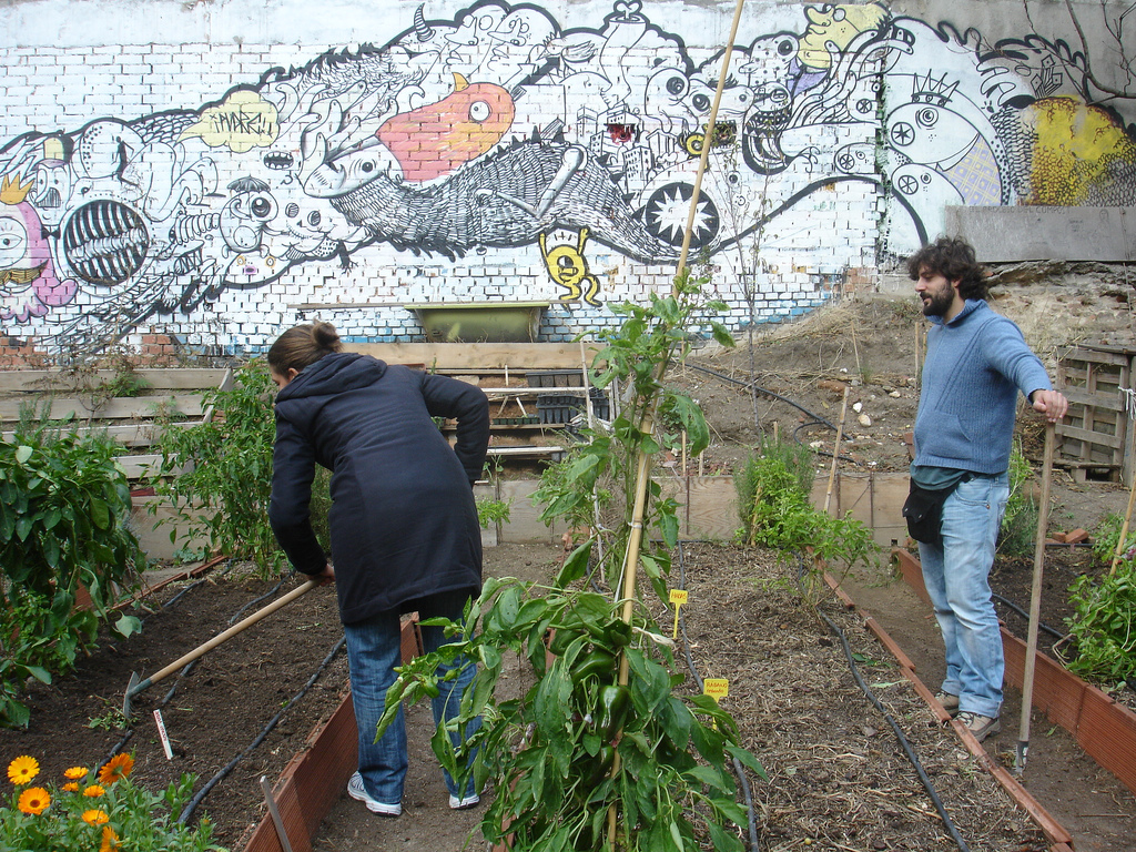 Ganemos denuncia «el Gobierno Municipal se olvida de la Red de Huertos Urbanos».