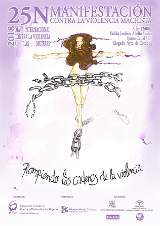 Calendario de movilizaciones contra la violencia machista en Córdoba