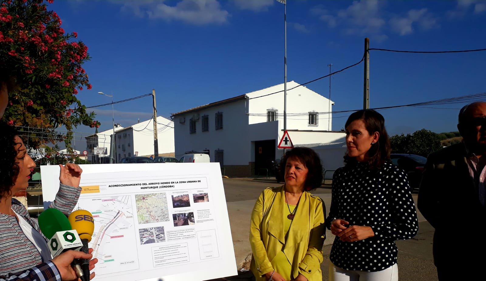 La CHG da solución a los problemas de inundaciones del Arroyo Hondo en Monturque