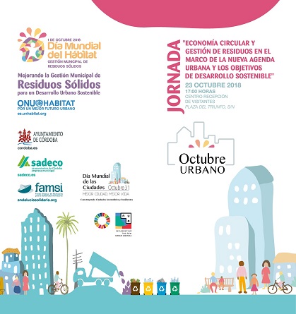 Jornada «Economía circular y gestión de residuos en el marco de la nueva agenda urbana y los objetivos de desarrollo sostenible»
