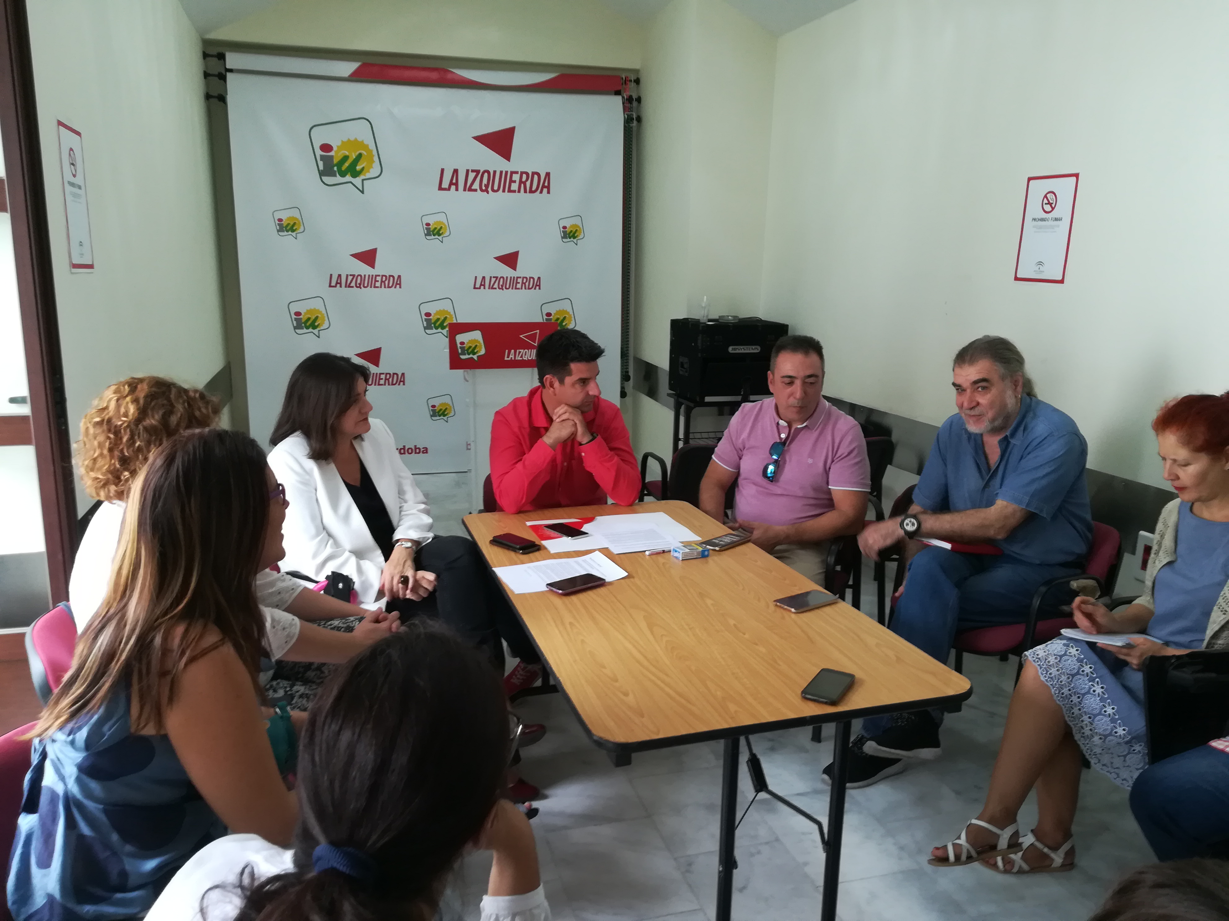 Izquierda Unida y CCOO comparten de forma rotunda la defensa del Hospital Los Morales