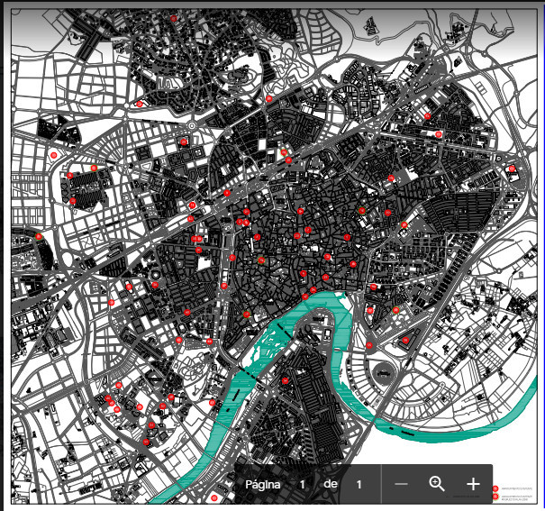 Al-zahara pide fondos para la creación de una red de aparcamientos en los barrios y en el centro de la ciudad para vehículos particulares