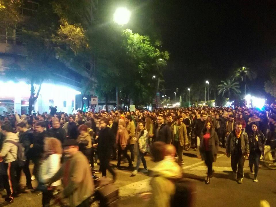 Movilización en Córdoba contra la entrada de VOX en el Parlamento Andaluz: «Andalucía no es lugar para el fascismo»