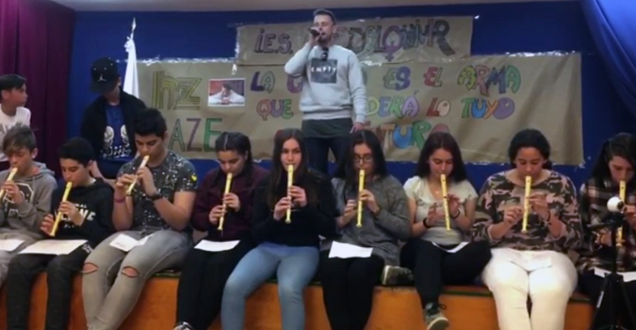 El proyecto “Elige tu camino” sobre música RAP del IES Guadalquivir es finalista al Premio Nacional «Acción Magistral»