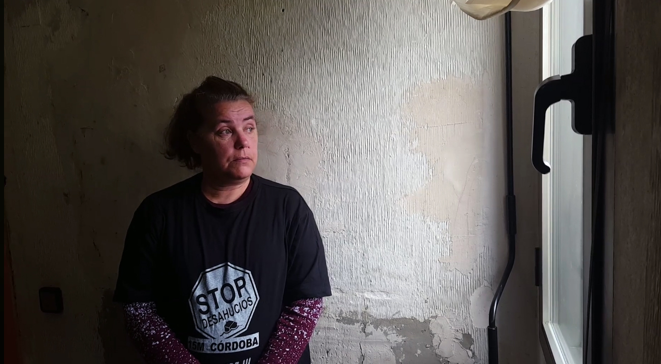 Stop Desahucios llama a parar el nuevo intento de desalojo de Mari Carmen y su familia, el martes 5 de febrero en la calle Motril, 62