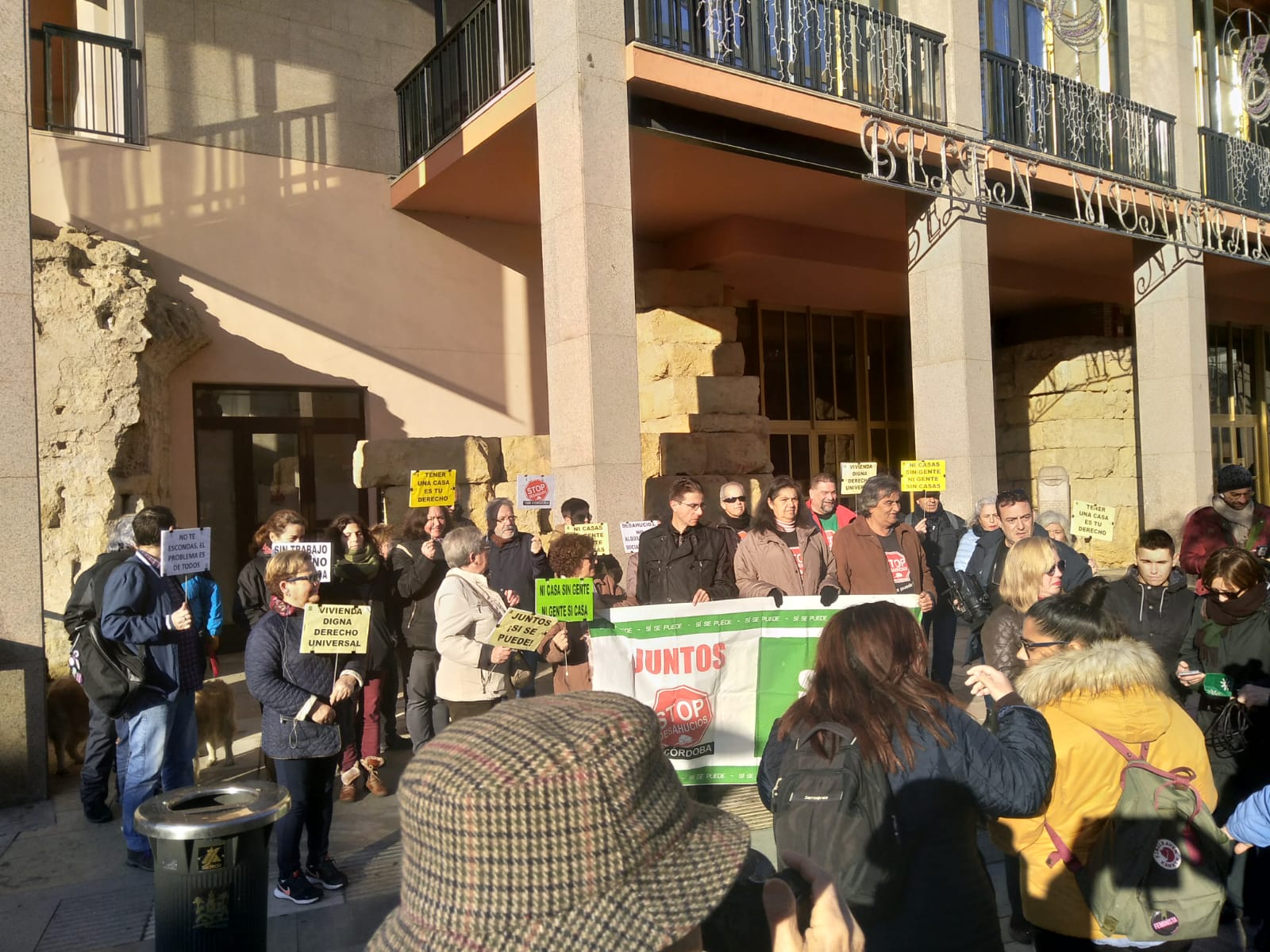 La Plataforma Stop Desahucios Córdoba denuncia la falta de implicación del Ayuntamiento en el cumplimiento del derecho a una vivienda digna