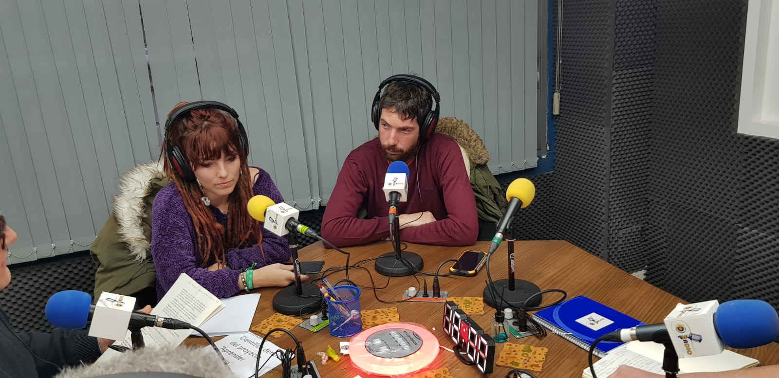María Vázquez y Rubén Flores (Oficina de Derechos Sociales)