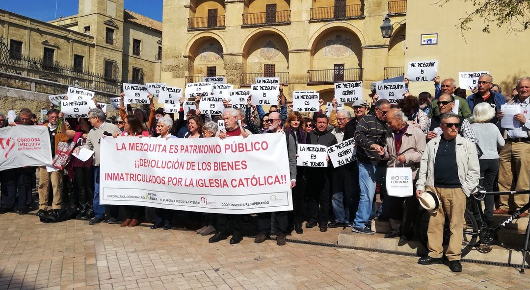 Europa Laica exige que se haga público el listado de los bienes inmatriculados por la Iglesia Católica