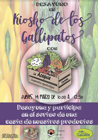 La Acequia se estrena en los desayunos solidarios de la Universidad de Córdoba