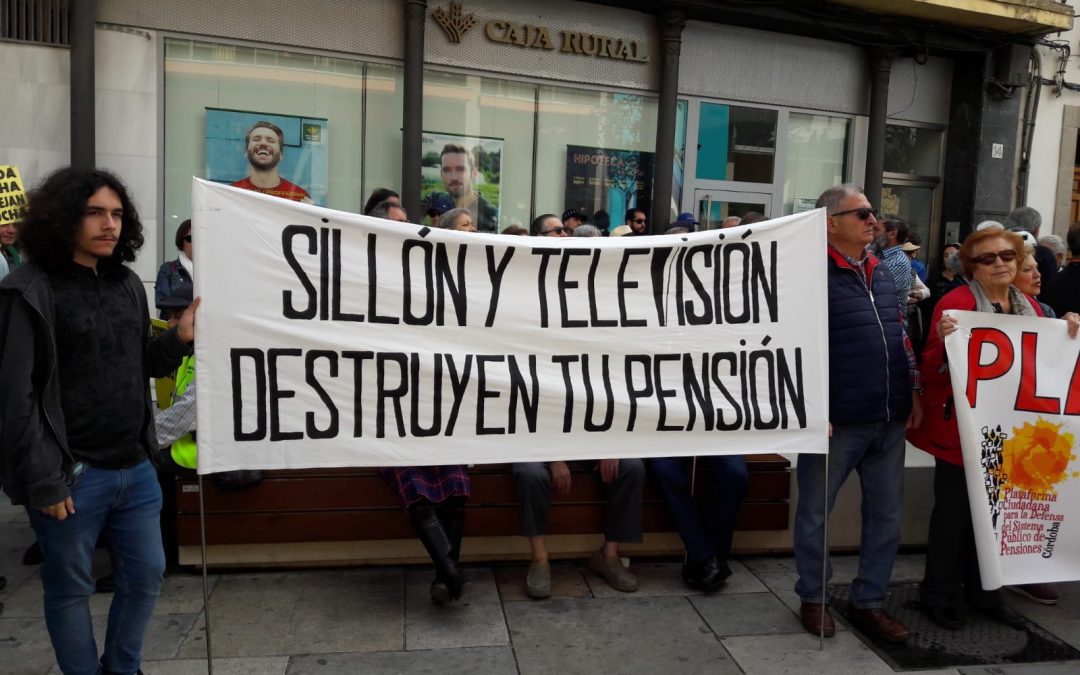 «Nuestra consigna: una pensión digna»