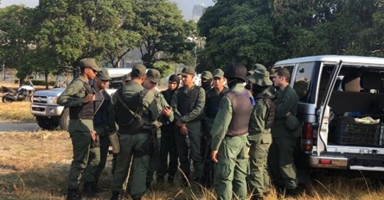 ¿Militares venezolanos con Guaidó?