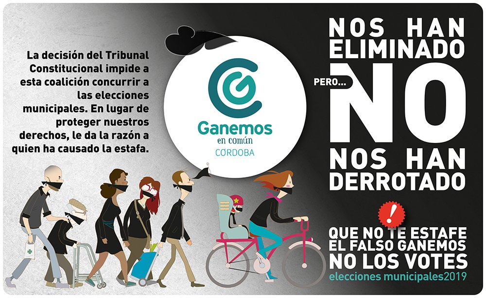 Ganemos cierra un ciclo forzado por un fraude electoral legalizado.