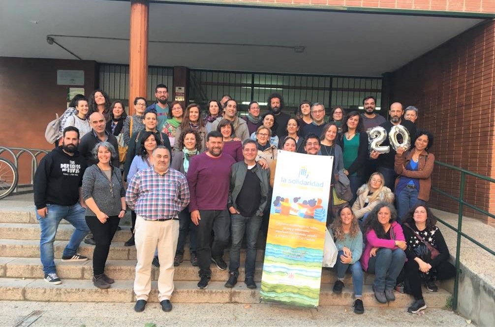 20 años del programa educativo «La Solidaridad tarea de todas y todos» en los institutos de secundaria cordobeses.