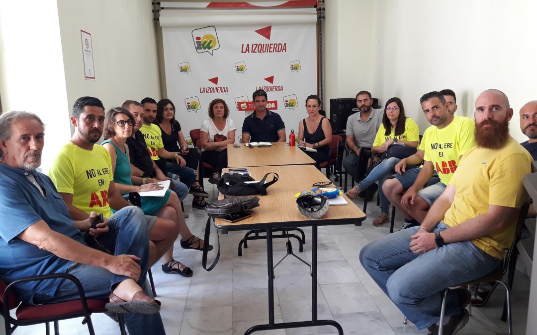 IU muestra su apoyo a las trabajadoras y trabajadores de ABB