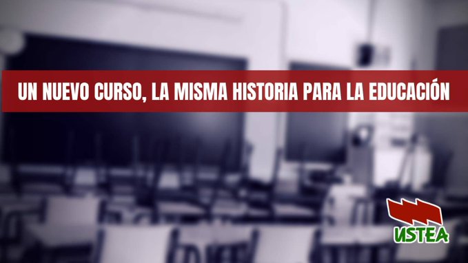 Un nuevo curso, la misma historia para la Educación Pública