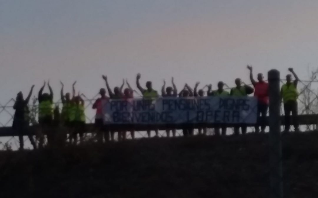La Columna Sur de las personas pensionistas sale hoy de la provincia de Córdoba