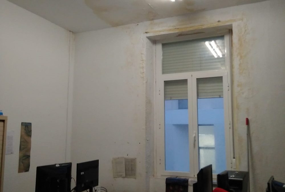 CTA denuncia el mal estado del Edificio Municipal del Gran Capitán.