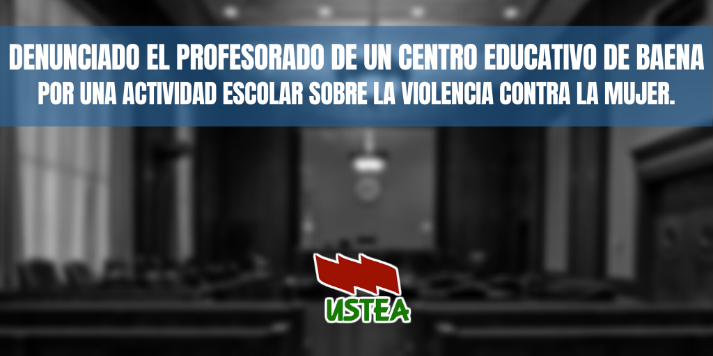 Una familia denuncia a un profesor en Baena por hablar en clase sobre violencia de género