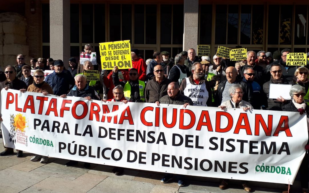 El colectivo pensionista, al gobierno: «O se cumple lo prometido o llegará la apatía y la decepción»