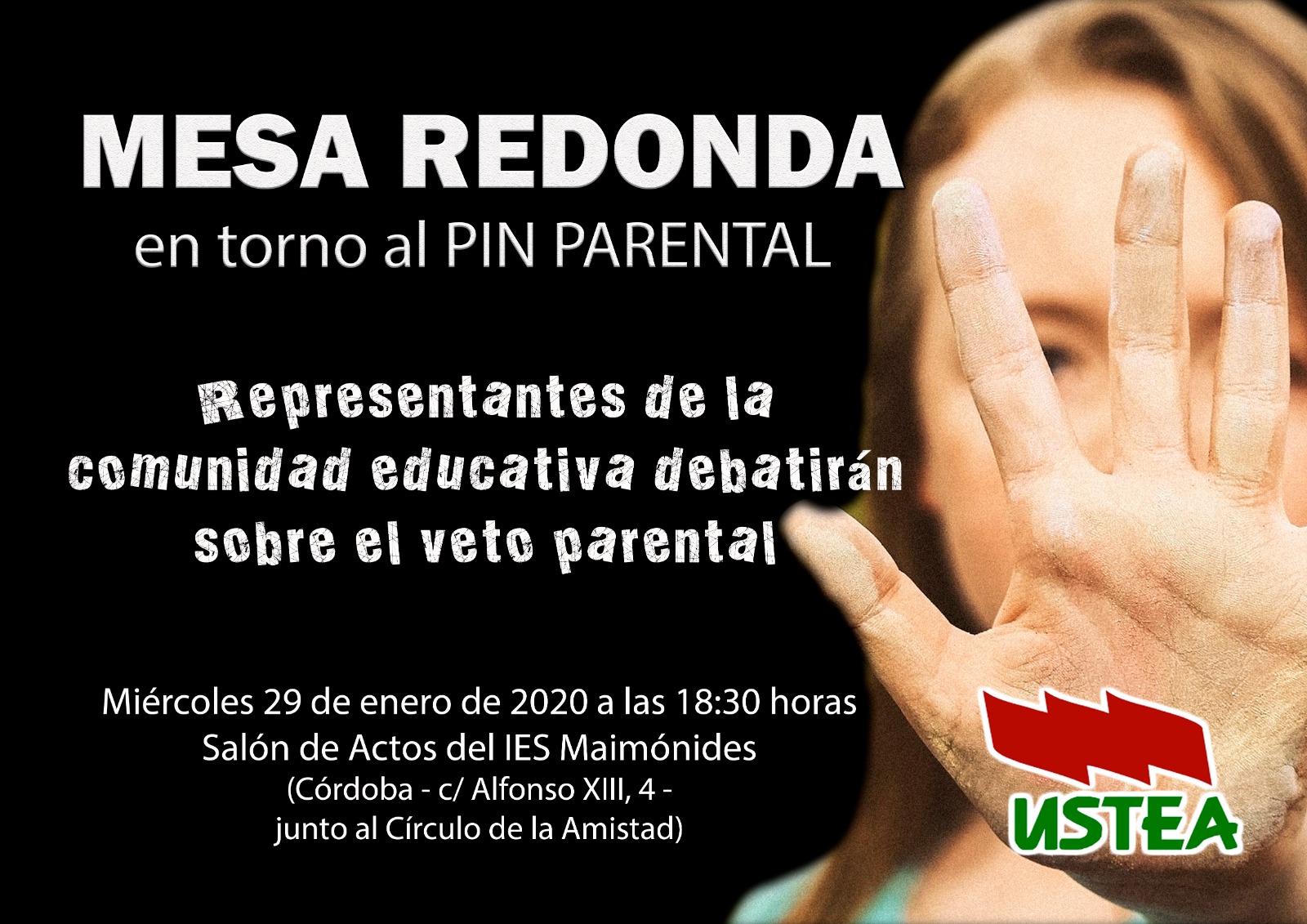 mESA REDONDA PIN PARENTAL
