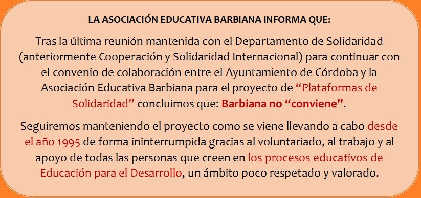 ¿Cómo se puede apoyar a Barbiana?