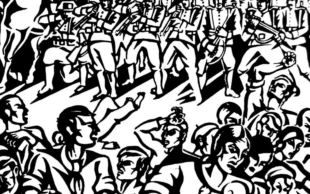 Recital antifascista en el C.C. Juan 23