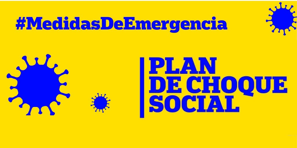 Las organizaciones impulsoras del Plan de Choque Social consideran que las medidas tomadas para hacer frente al impacto del COVID-19 se quedan muy cortas