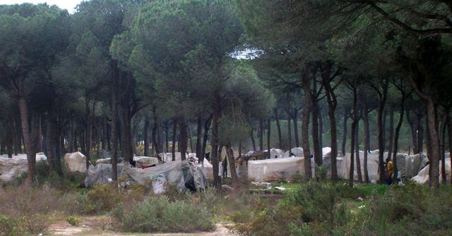 Los asentamientos de trabajadores inmigrantes de Huelva siguen sin el acceso al agua potable