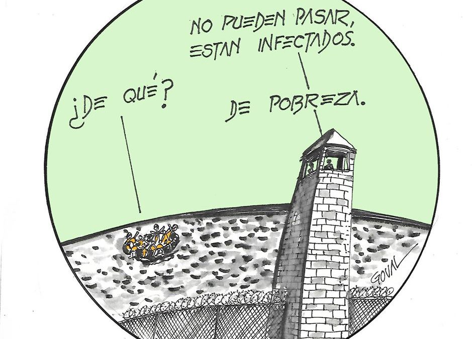 La viñeta de Goval: «Infectados…»