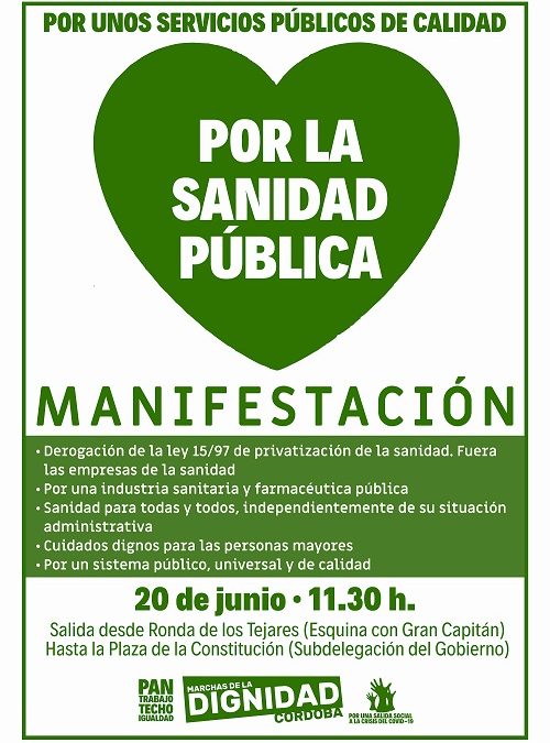 Se acaba el confinamiento, vuelve la movilización ciudadana por los derechos sociales