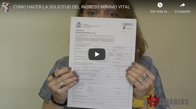 Tutorial básico para solicitar el Ingreso Mínimo Vital
