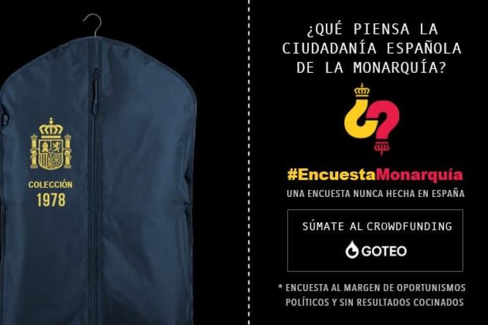 16 medios de comunicación lanzan una campaña para realizar la mayor encuesta sobre la monarquía.