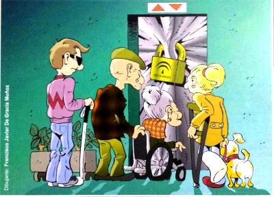 la Federación Vecinal Al-Zahara considera ridículas las ayudas de la Junta para ascensores