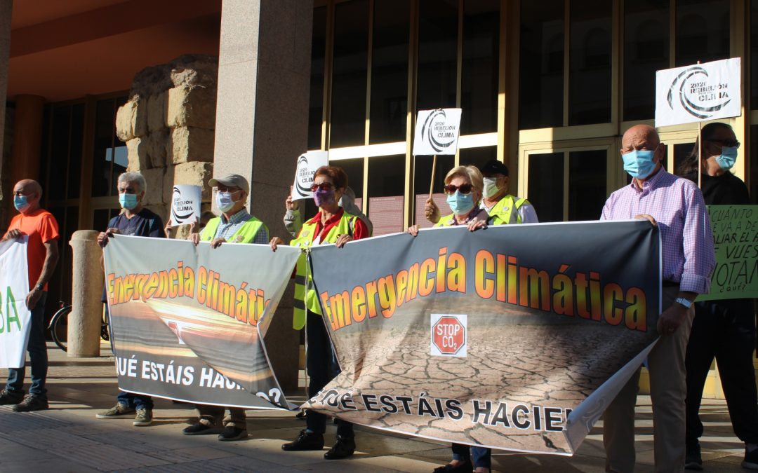 Rebelión por el Clima reivindica el cumplimiento de la Declaración de Emergencia Climática que se aprobó por unanimidad