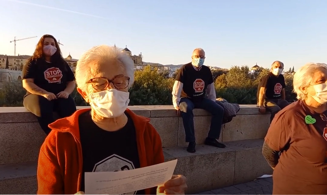 Stopdesahucios Córdoba pide a Pedro Sánchez que prohíba los desahucios y los cortes de suministros básicos