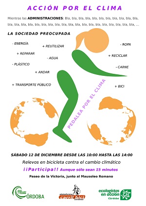 En bici contra la contaminación y el cambio climático
