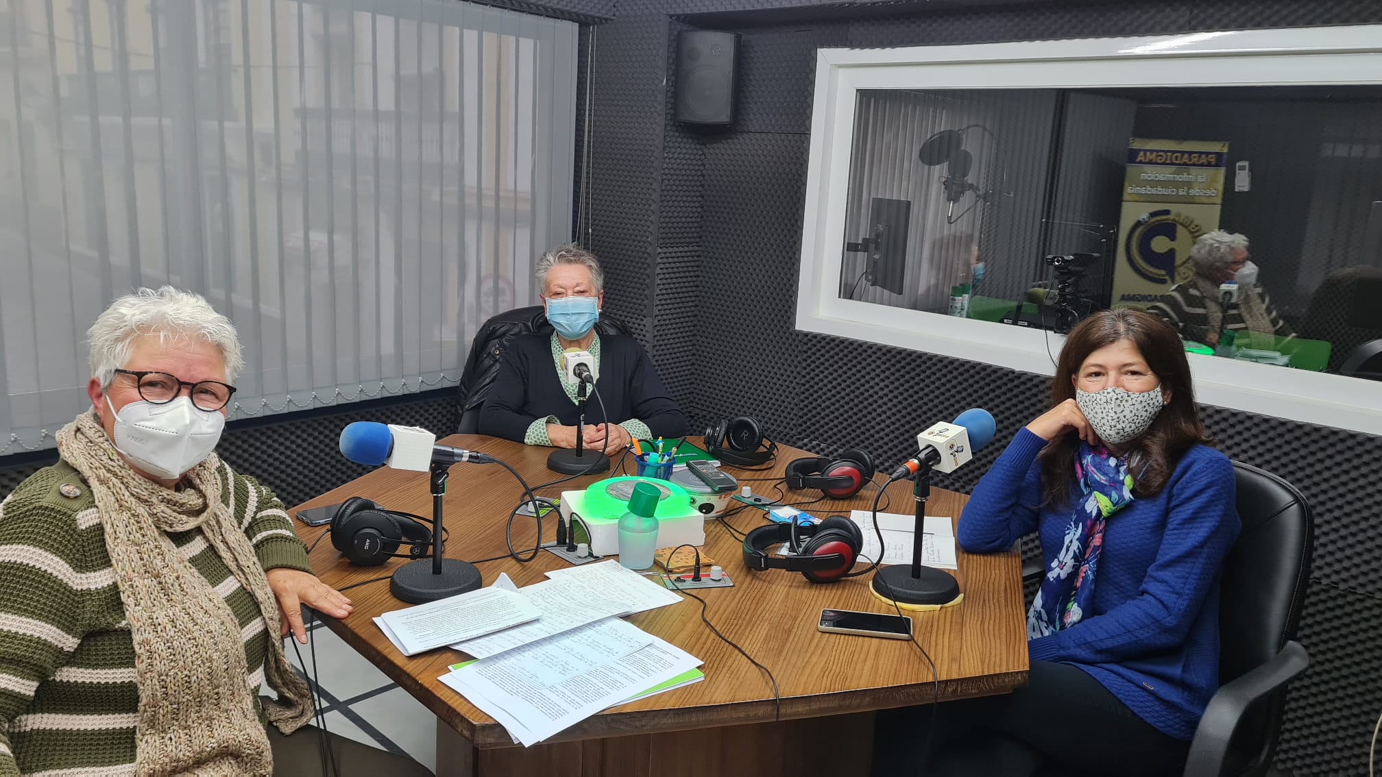 Rosa Blanco, Carmen Ruiz e Inés Fontiveros 1