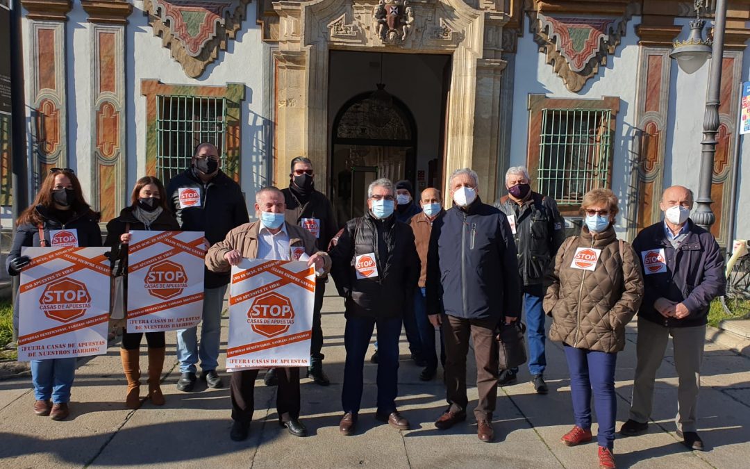 Stop Casas de Apuestas pide al ayuntamiento medidas para frenar las salas de apuestas en los barrios