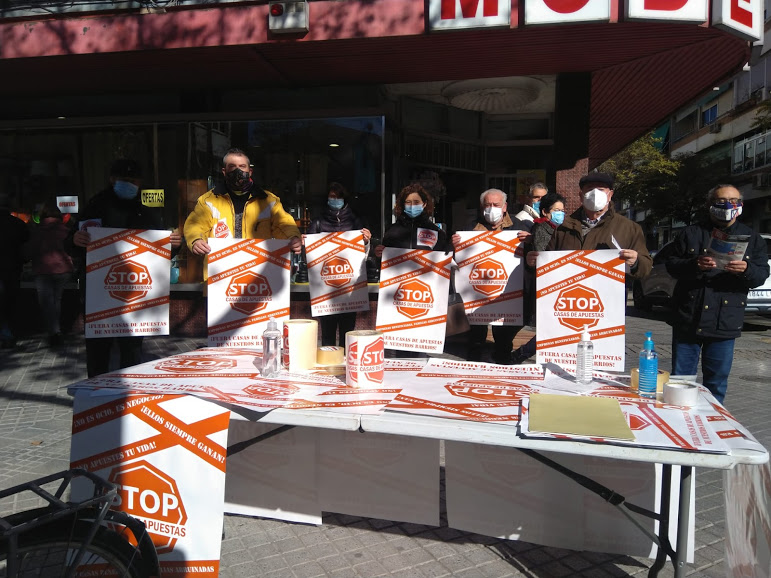 IU, Podemos y PSOE presentan una moción conjunta al Pleno para frenar las casas de apuestas