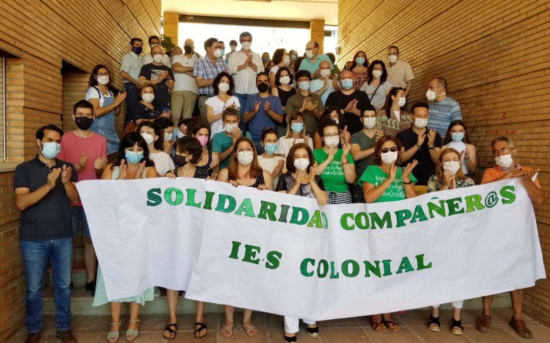 USTEA muestra su apoyo a los profesores condenados por el accidente en los Baños de Popea