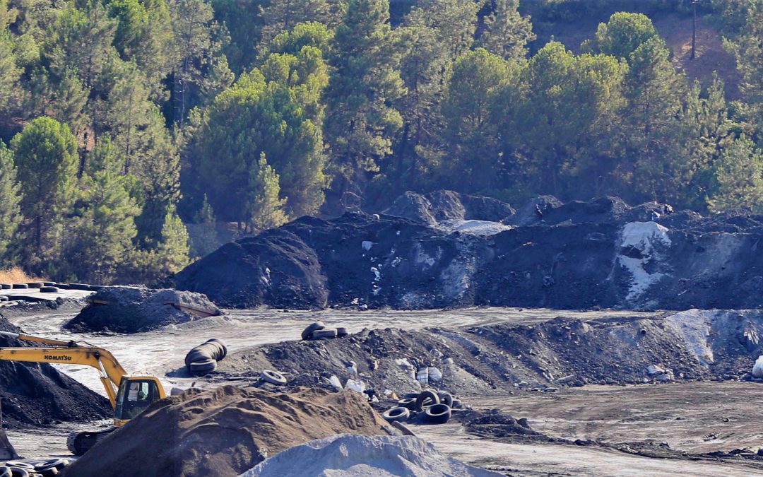 Ecologistas en Acción denuncia el transporte a Nerva de 70.000 toneladas de residuos peligrosos provenientes de Montenegro.