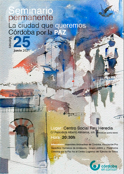 Colectivos sociales reflexionan sobre  “Córdoba como una ciudad de paz”